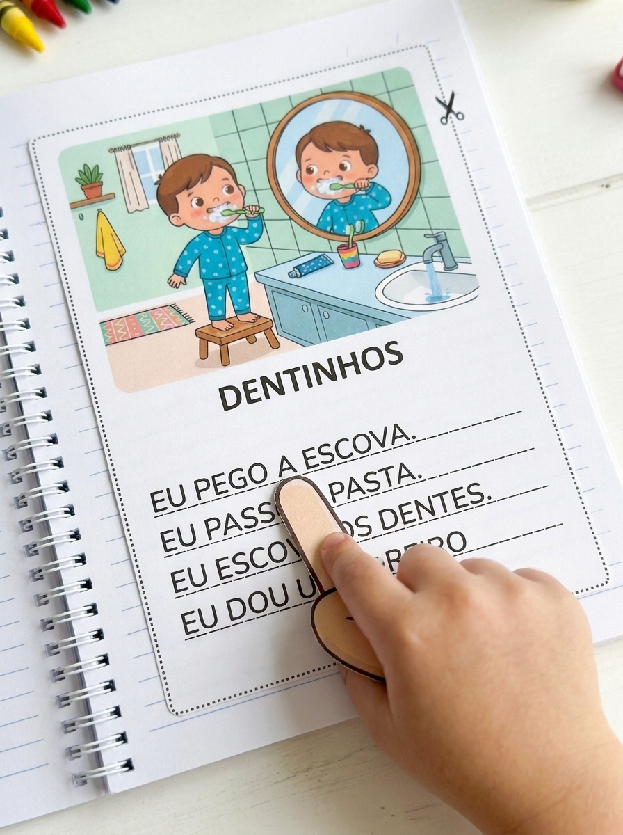 Exemplo de página: Dentinhos